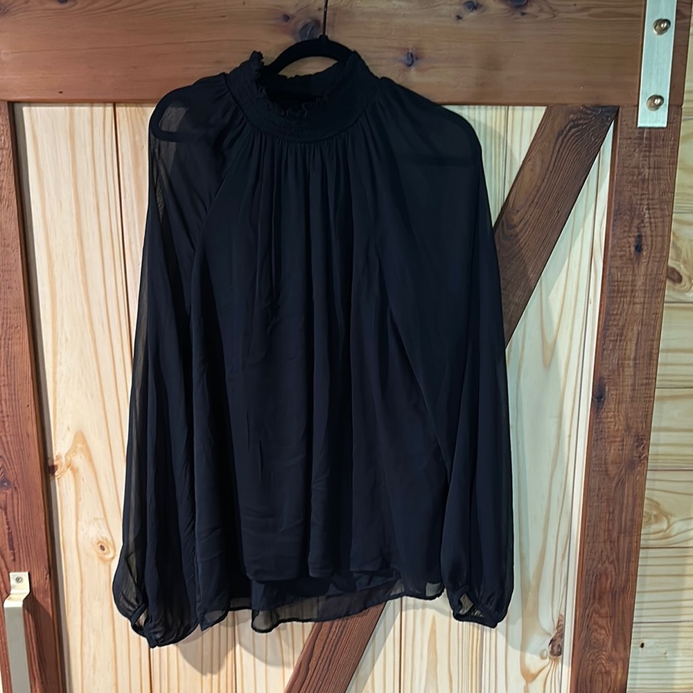 Elegant Black Women's Top